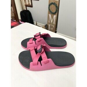 Chaco Chillos Recovery Slide Sandal Magenta Women's Size 6 37 Pink Sandals Shoes